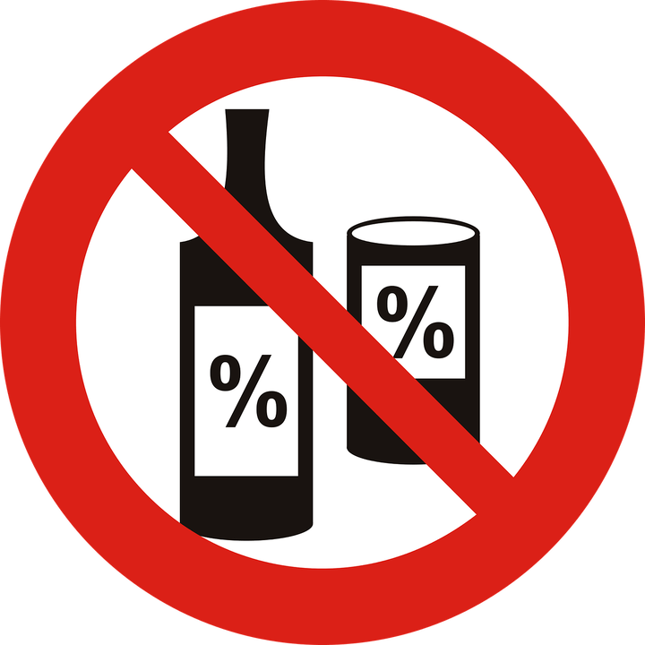 Rejet de l'image de l'alcool